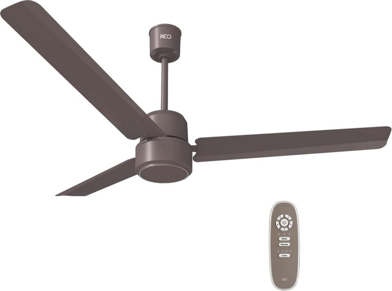 Reo by Havells Unnovate|Remote Controlled|Reverse Rotation Mode| Timer Setting| Low Noise with 2 Year Warranty BLDC Motor 1200 mm Ceiling Fan