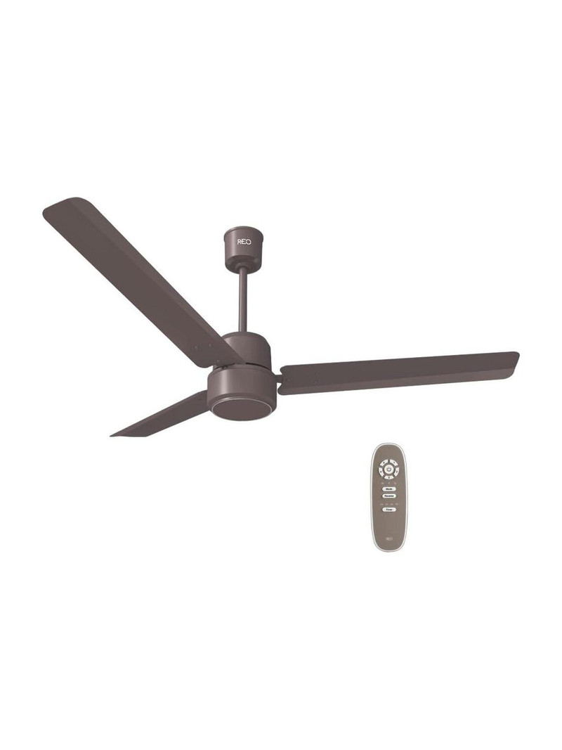 Reo by Havells Unnovate|Remote Controlled|Reverse Rotation Mode| Timer Setting| Low Noise with 2 Year Warranty BLDC Motor 1200 mm Ceiling Fan (5 Star 