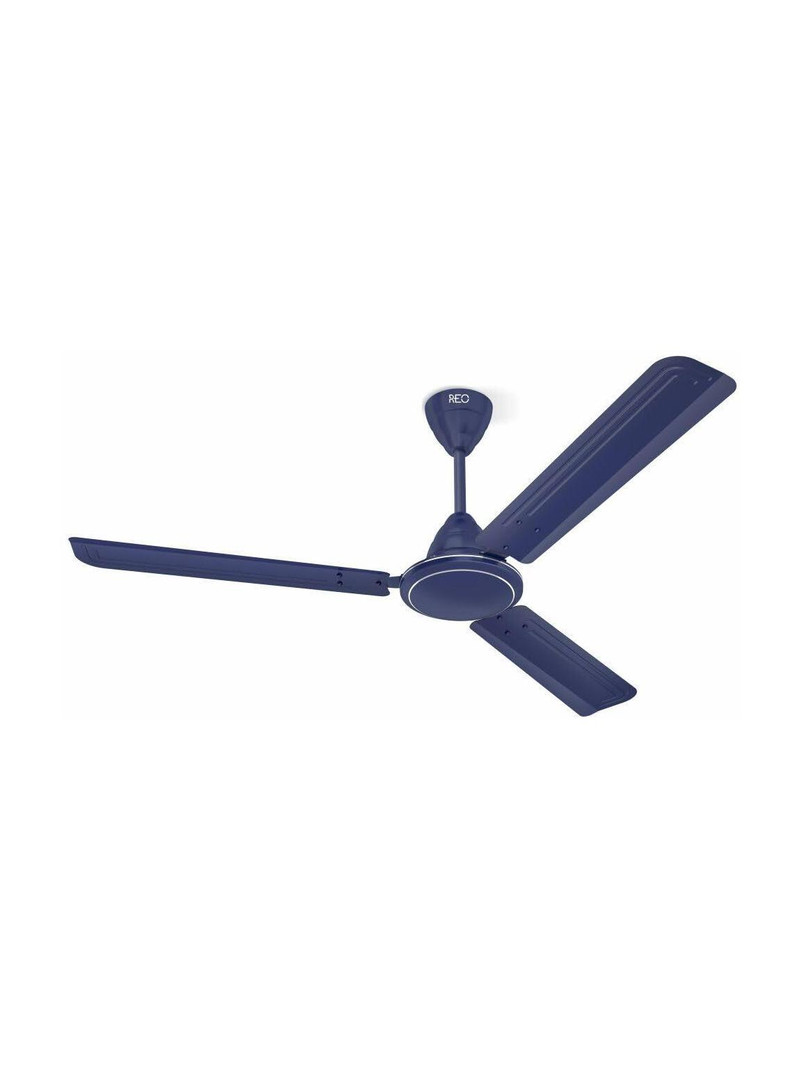 HAVELLS FRCTJ1SMBI48 | Copper Motor | Energy Saving | High Speed with 24 Months Warranty Energy Saving 1200 mm Ceiling Fan (1 Star | Matt Blue | Pack 