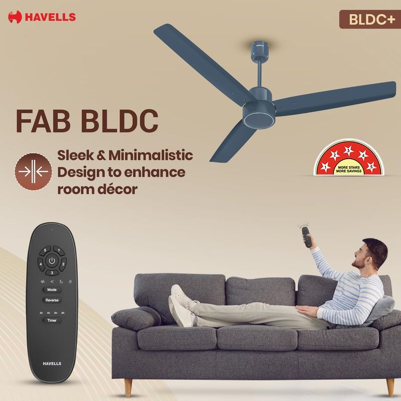 HAVELLS Fab BLDC 1200 mm Ceiling Fan - Image 6