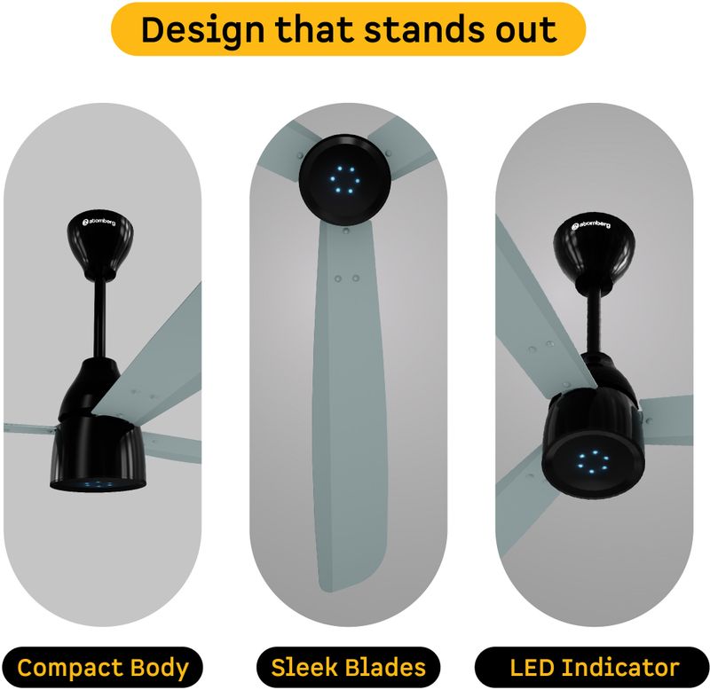 Atomberg Renesa Prime Remote 1200mm Ceiling Fan, Misty Teal - Image 6