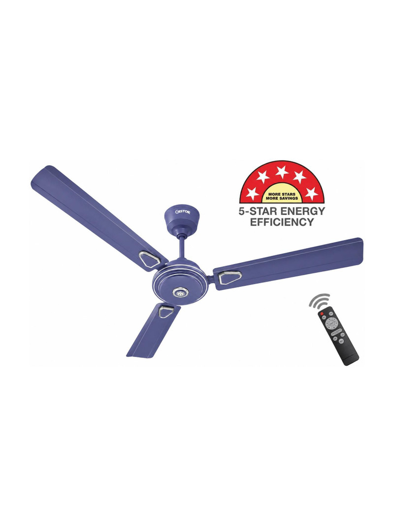 GESTOR Avenzo | BLDC | Super Hi Speed 48 inch with 5 Year Warranty Anti Dust, BLDC Motor with Remote, Energy Saving, Silent Operation 1200 mm Ceiling 