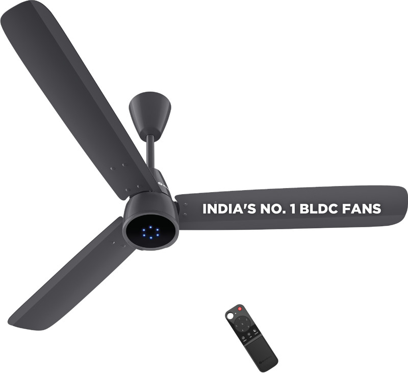 Atomberg Renesa Epoque | Advance air+ Technology | Sleek Fan | LED Indicator | Low Noise with 2 Year Warranty BLDC Motor with Remote 1200 mm Ceiling Fan