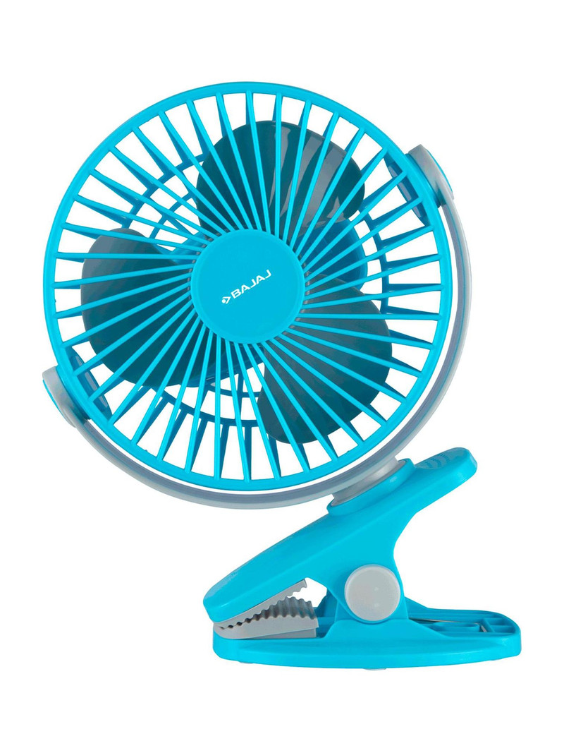 BAJAJ PYGMY MINI (251267) | High Speed with 1 Year Warranty Ultra High Speed 110 mm Table Fan CERULEAN BLUE | Pack of 1