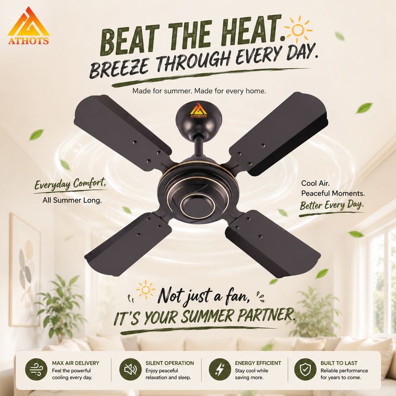 Athots Momentum 24 Inch Ceiling Fan - Image 5
