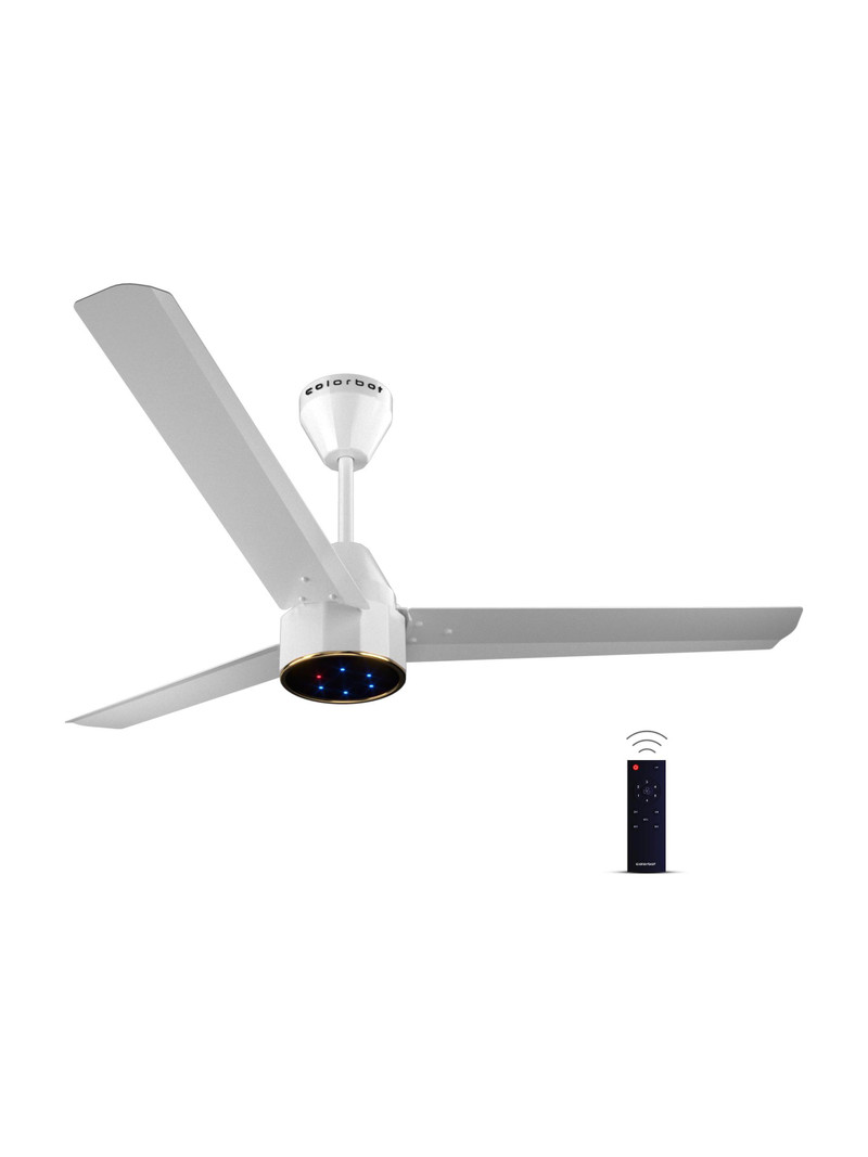 Colorbot Knoxx BLDC Remote Controlled | Highspeed |LED|Reverse Mode| AeroQuiet+ Technolog with 4 Year Warranty BLDC Motor with Remote, With LED Indica