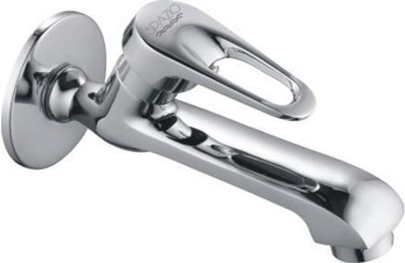 Spazio Silver Hexa Long Body Bathroom Tap - Image 6