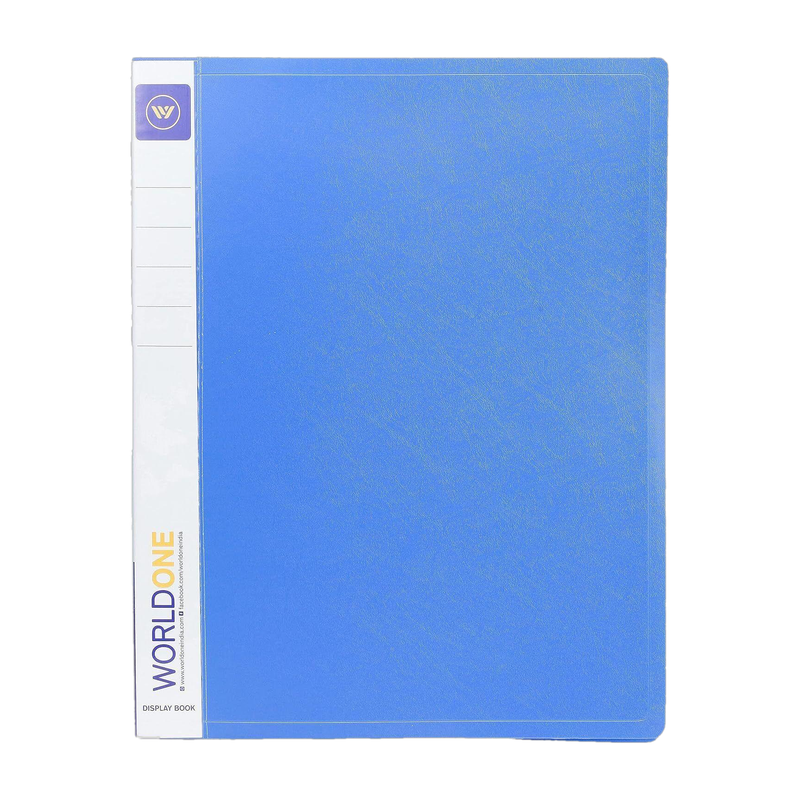 Neel PVC Presentation Display Book File | Made of 1 mm Virgin PP Sheet |20-Bound Top Set Of 1, Multicolor