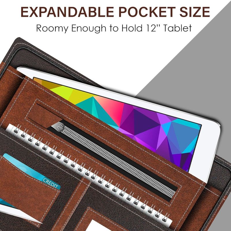 ZesTale PU Leather Multipurpose File Folder - Image 5