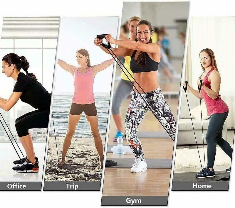 Manogyam Double Toning Band Heavy Quality Exercise Band - Image 6