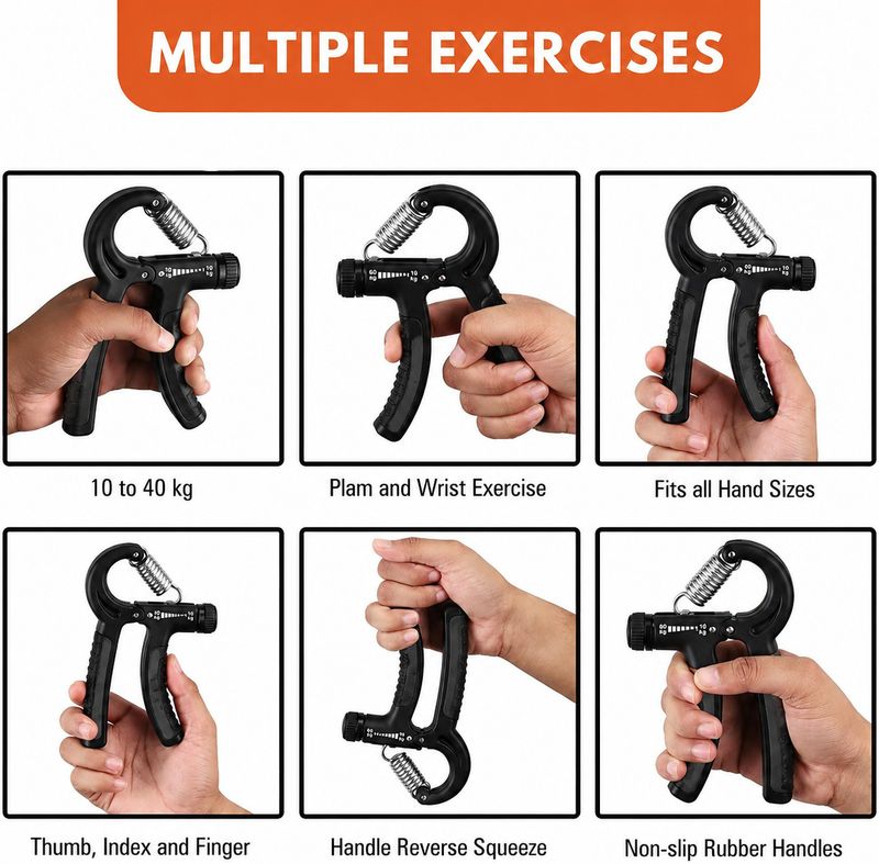 jv fitproness Counter Grip Black - Image 5