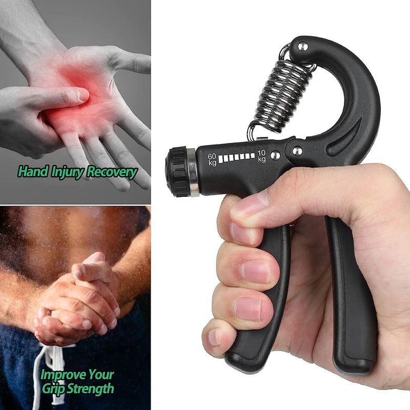 MANROM Combo Adjustable Hand Grip Strengthener and Toning Tube - Image 6