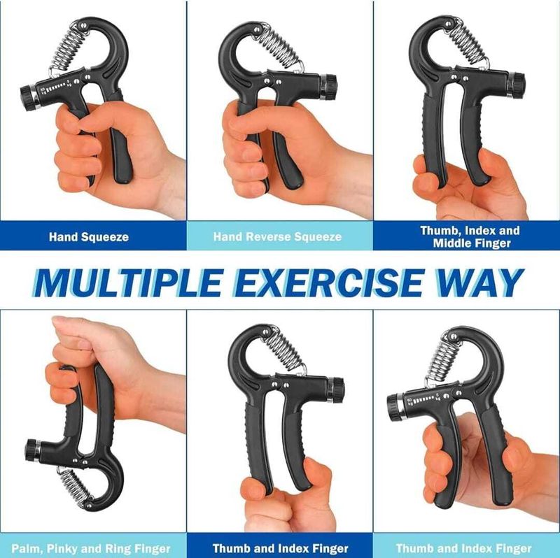 RVS R Shape Hand Gripper Fitness Tool - Image 3