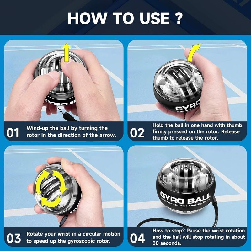 M MOD CON Gyro Ball Workout - Image 4