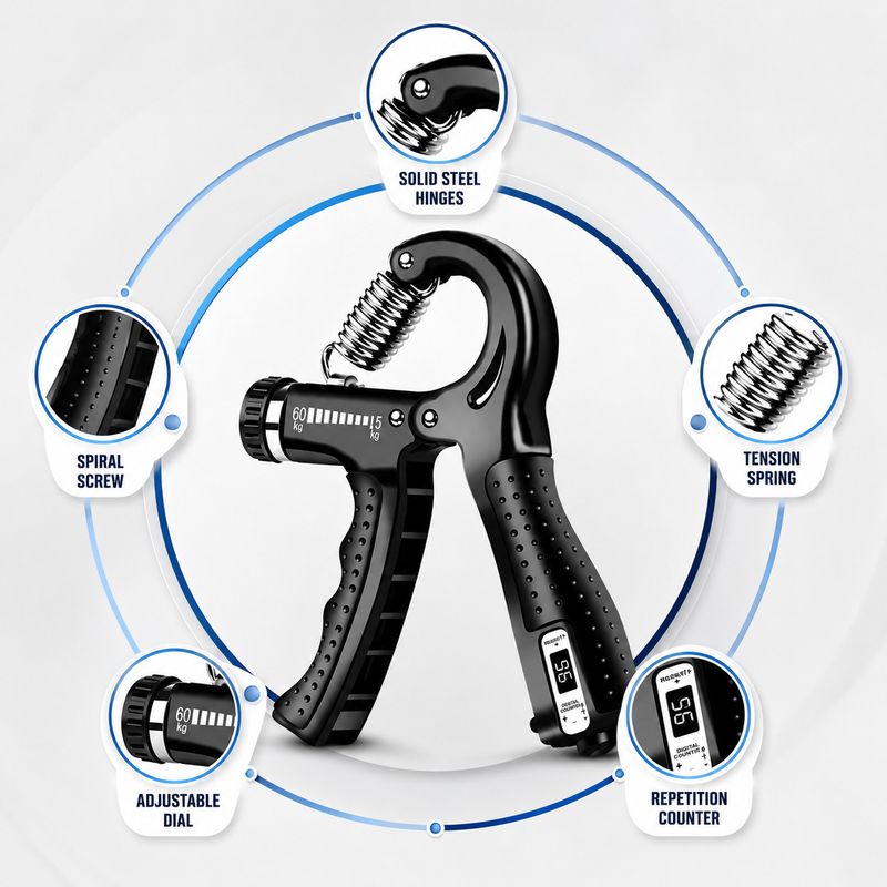 GJSHOP Adjustable Grip Strength Trainer - Image 5