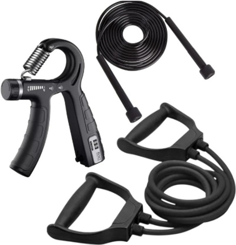 BOLDDISH Toning Tube + V-shape Hand Grip + Digital Hand Grip - Image 6