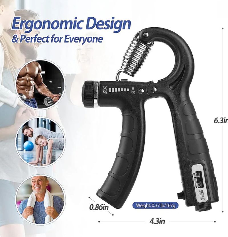BOLDDISH Toning Tube + V-shape Hand Grip + Digital Hand Grip - Image 4