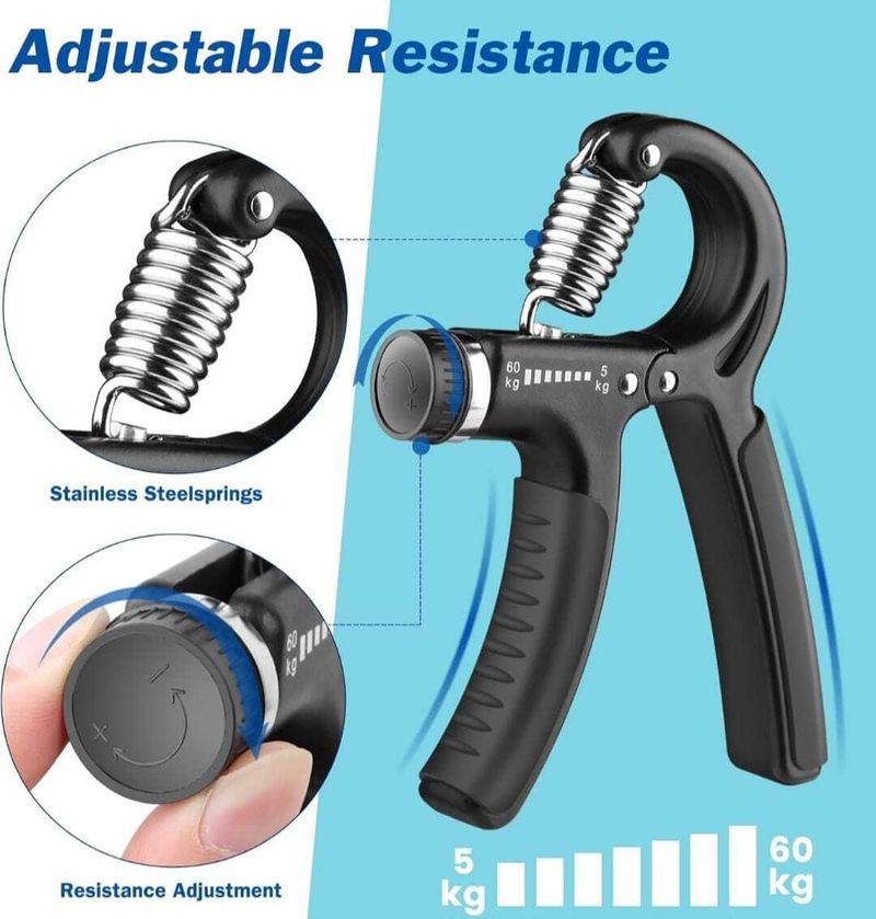 RVS R Shape Hand Gripper Fitness Tool - Image 5