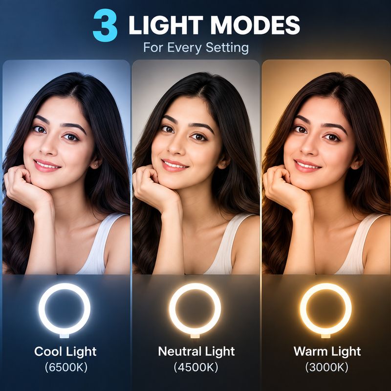 Bestor 10 Inch LED Ring Light - Image 5