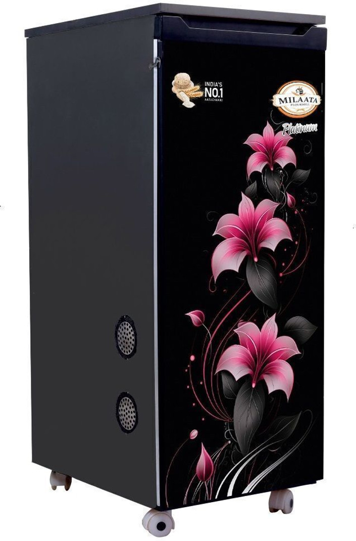 1 HP Fully Automatic Printed door High Glossy Flourmill Machine Stylish, Durable PLATINUM 02 HINDI TALKY Flourmill