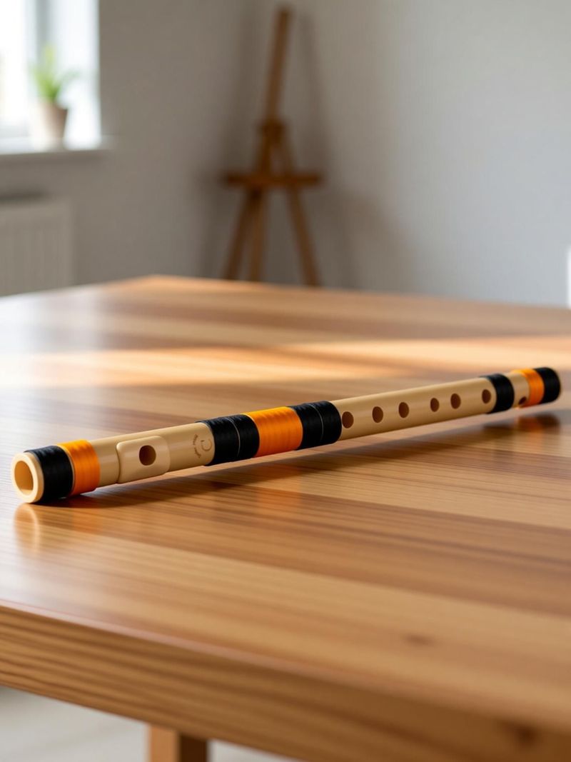 Radhe Flutes C Natural Middle Octave 19 Inches PVC - Image 4