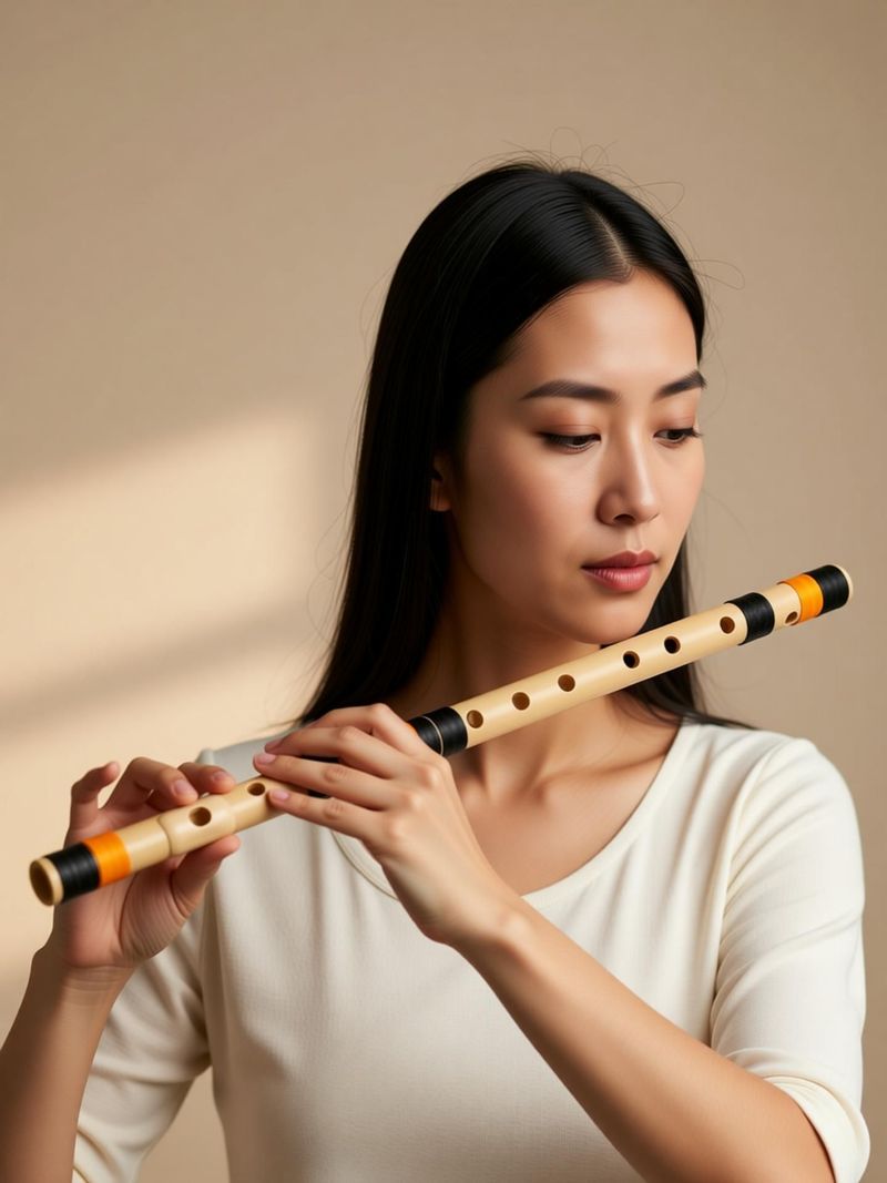 Radhe Flutes C Natural Middle Octave 19 Inches PVC - Image 3