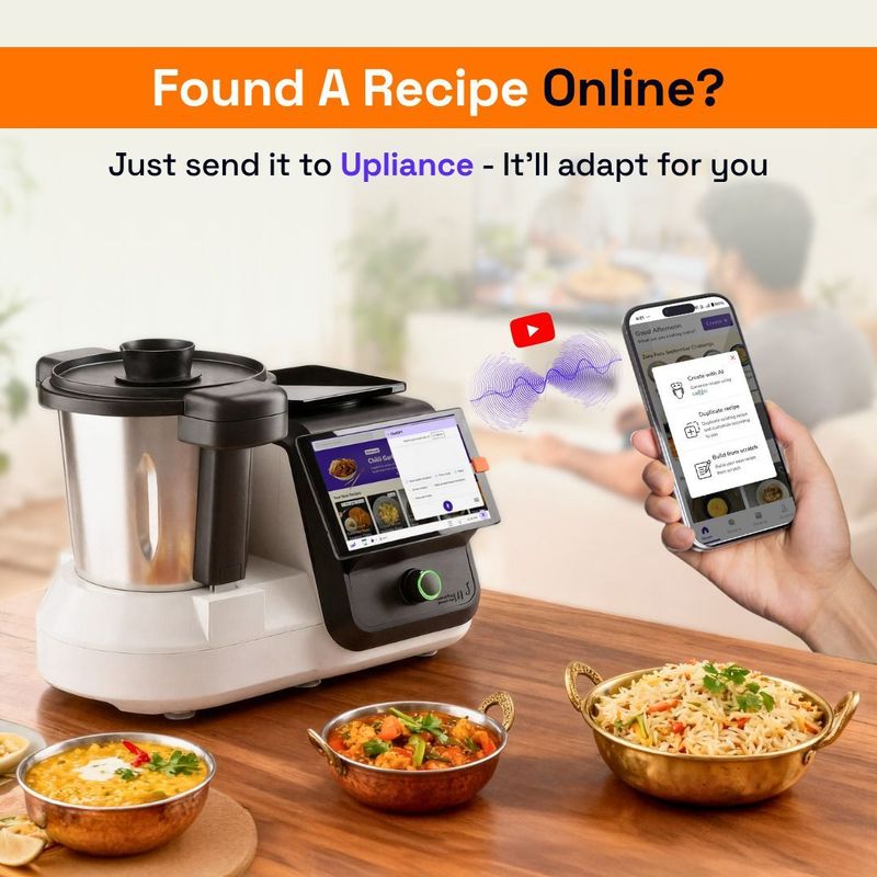 Upliance 1.0 AI Cooking Assistant, 1000W, White - Image 6