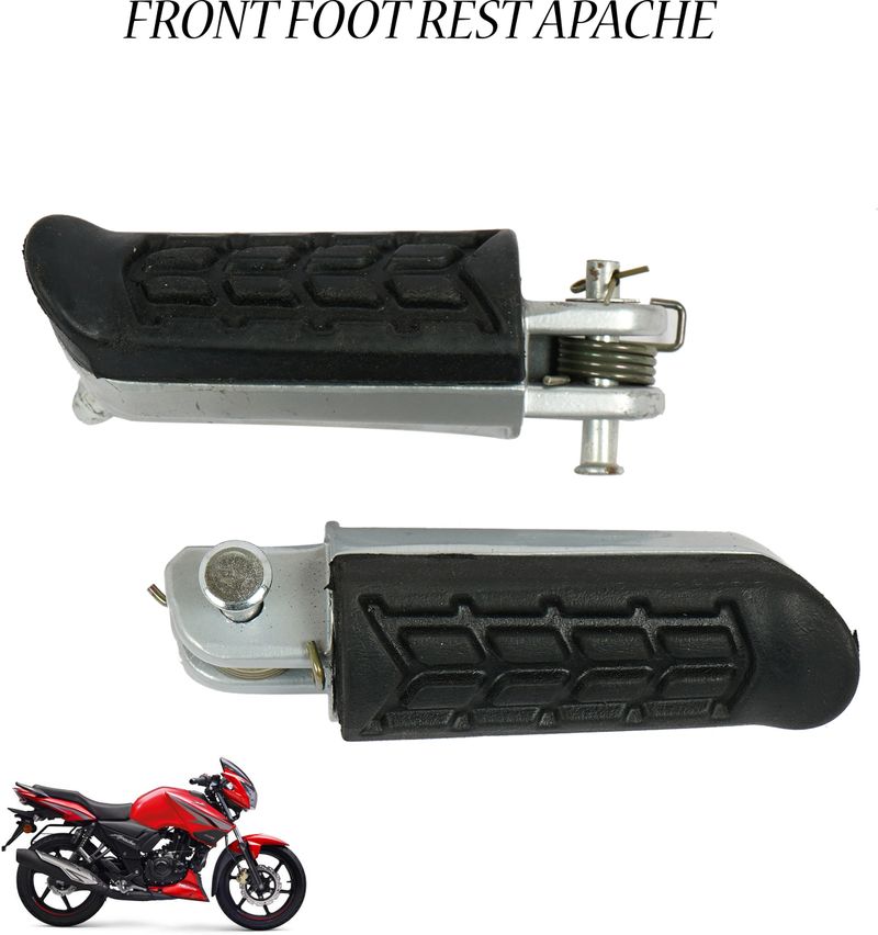 VKHAS Foot Rest for Apache, RTR 160, 160 4V - Image 2