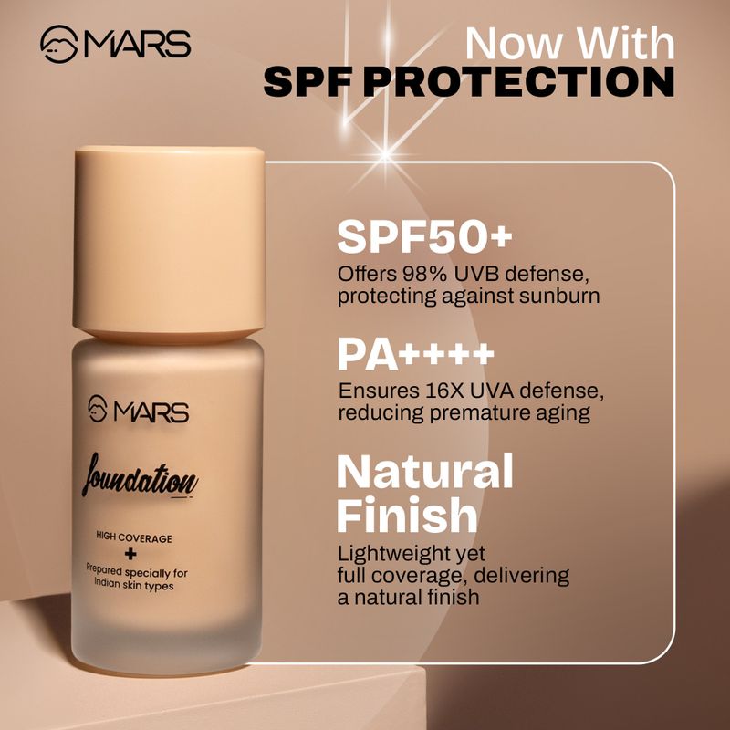 MARS SPF50 PA++++ High Coverage Foundation - Image 6