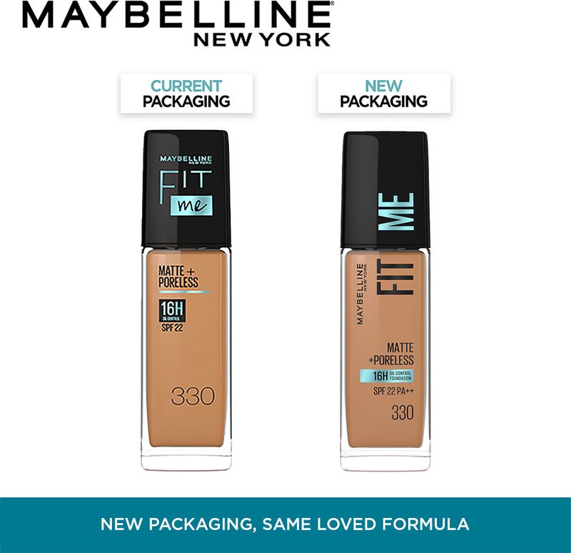 MAYBELLINE NEW YORK Maybelline Fit Me Matte+Poreless Liquid Foundation - Image 3