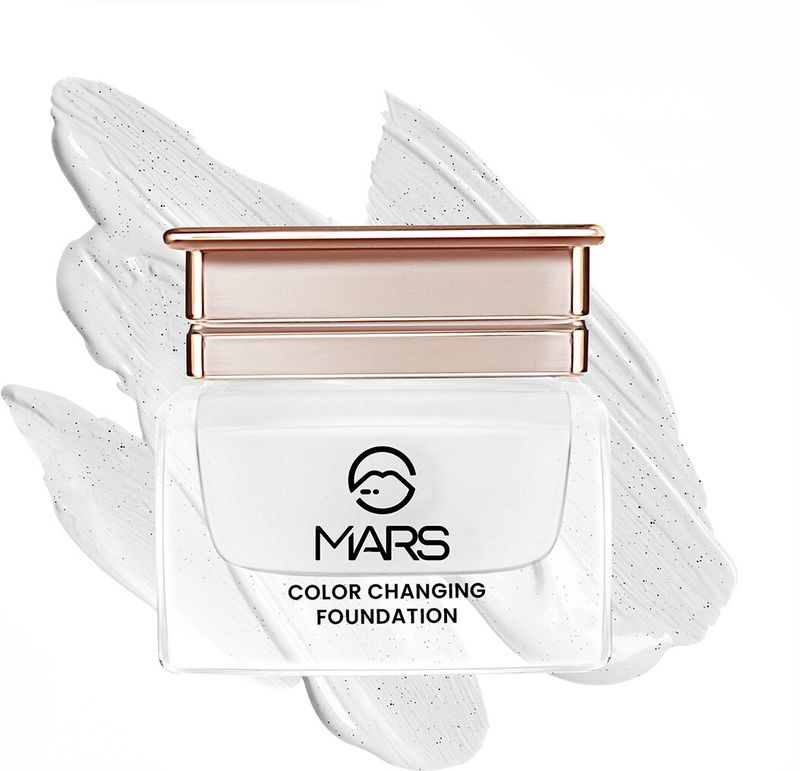 MARS Color Changing Waterproof Satin Finish Foundation (Fair, 20ml) - Image 2