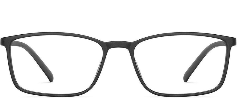 Full Rim Rectangle Anti Glare & Blue Cut Computer Glass For Men & Women (53 mm)