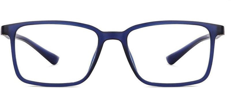Lenskart Blu Full Rim Rectangle Anti Glare & Blue Cut Computer Glass For Men & Women (138 mm)