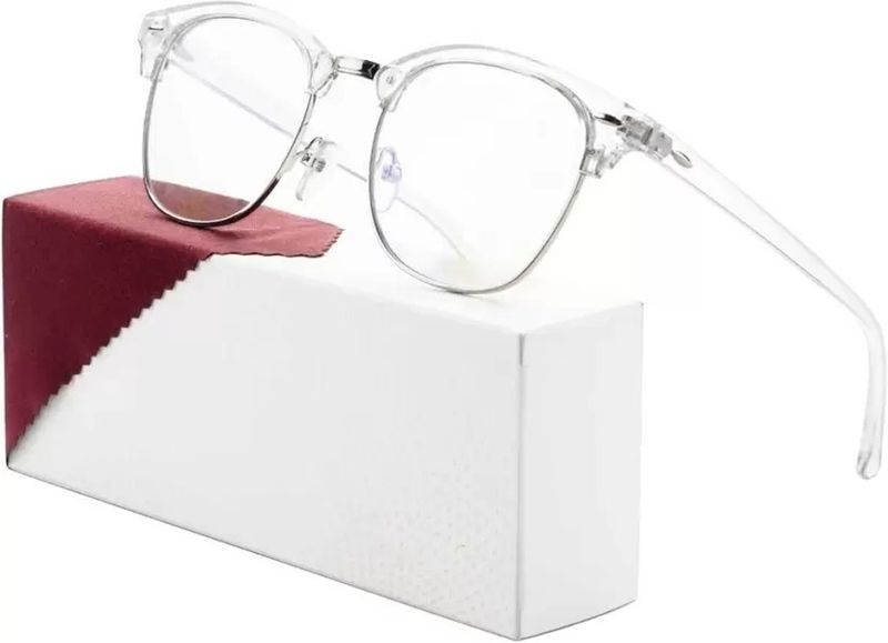 artrue Full Rim Clubmaster Blue Glasses - Image 6