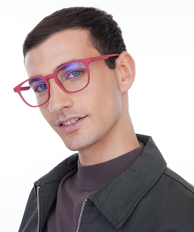 Lenskart Hustlr Hustlr Full Rim Square Anti Glare Blue Cut Glasses - Image 4