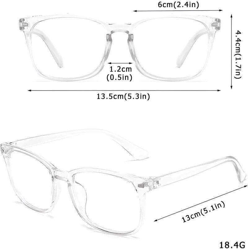 ARICKS Blue Square Anti Glare Computer Glass - Image 5