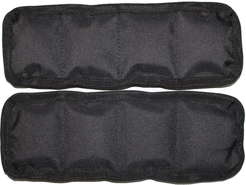 LYCAN 4 kg Black Ankle & Wrist Weights - Image 4