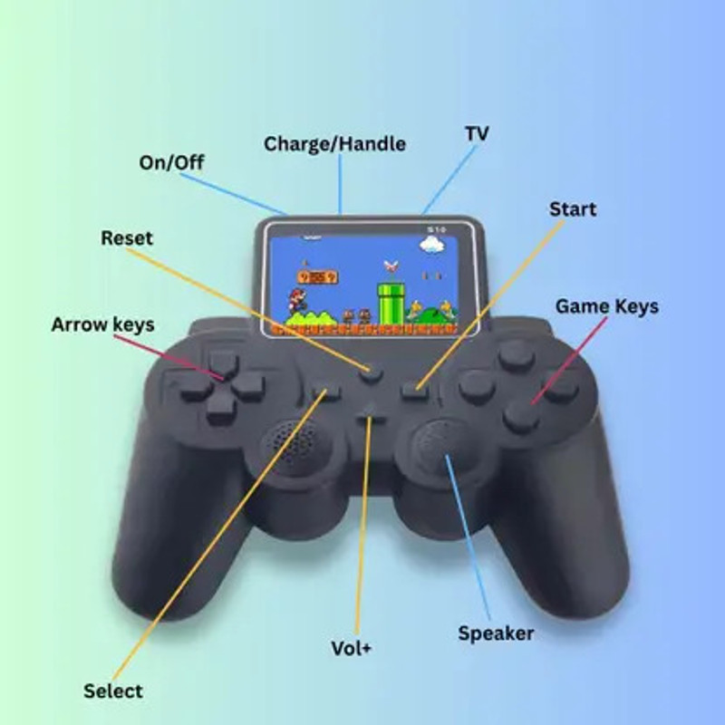 BROTTON BTN DIGITAL GAMEPAD BLACK GG57 USB Gamepad (Black, For P