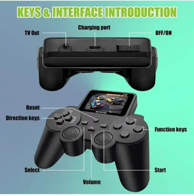 BROTTON BTN DIGITAL GAMEPAD BLACK Y025 USB Gamepad (Black, For P