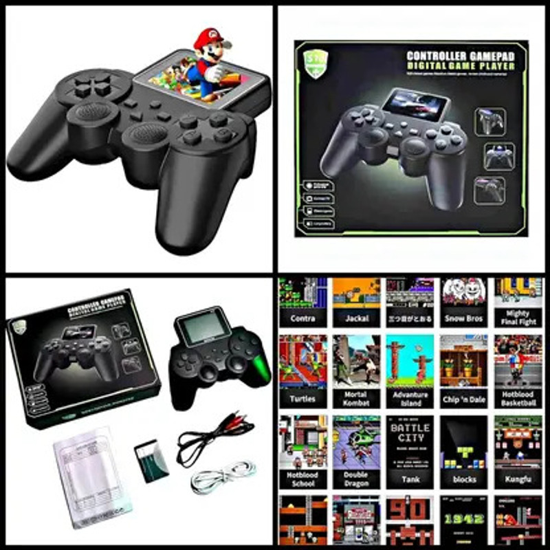 BROTTON BTN DIGITAL GAMEPAD BLACK O015 USB Gamepad (Black, For P
