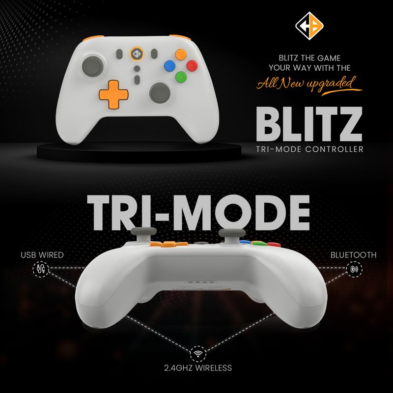 Cosmic Byte Blitz Gamepad Bluetooth, Wi-Fi, USB - Image 3