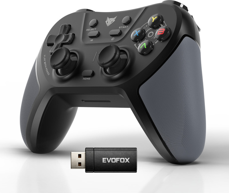 EVOFOX One S Universal 3-Mode Wireless & Wired Bluetooth Gamepad (Black, For PC, iOS, Android, PS3, PS4, Switch)