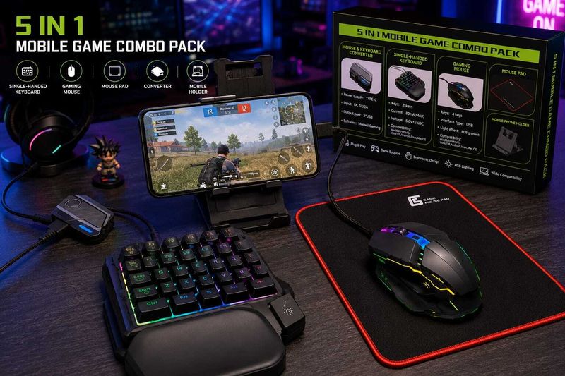 TECHNOLOGIA 5-in-1 Mobile Gaming Kit - Image 5