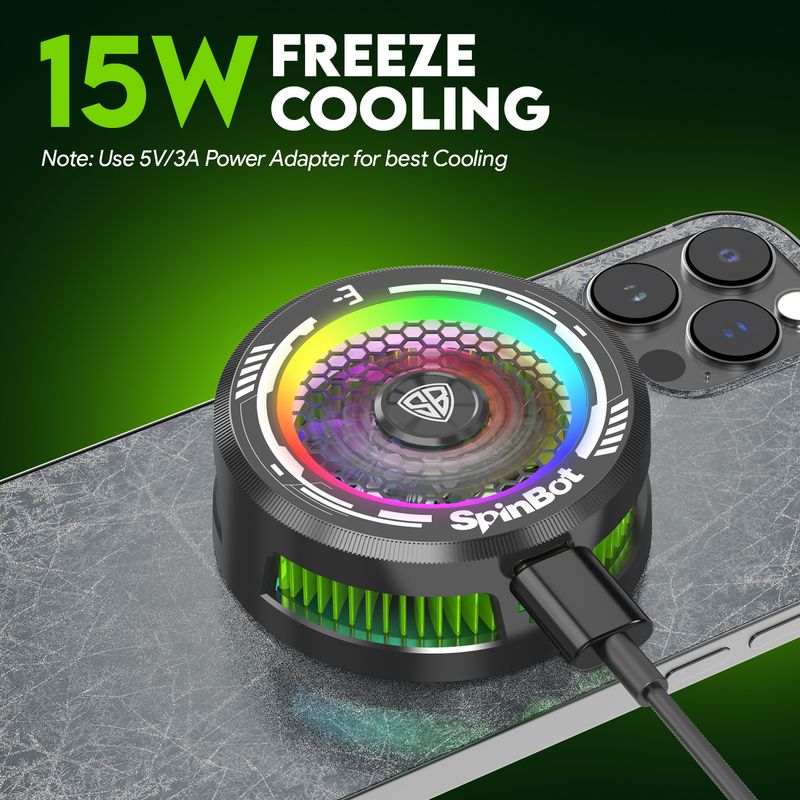 SpinBot IceDot MAG V1 15W Magnetic Mobile Cooler - Image 3