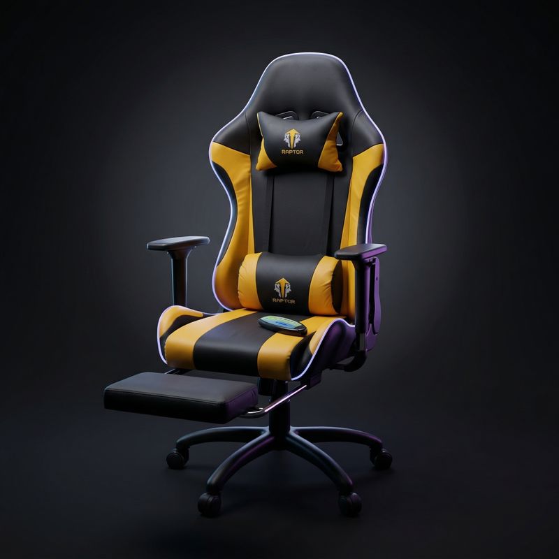 Morph RAPTOR SYNC X RGB Gaming Chair with Bluetooth Speakers - Image 2