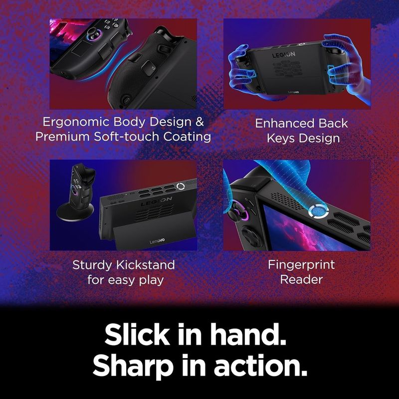 Lenovo Legion Go 2 Handheld Gaming Console, 32 g - Image 3