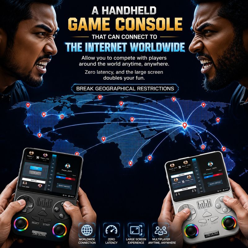 Techpanda J36 Ultra Retro Handheld Game Console - Image 5