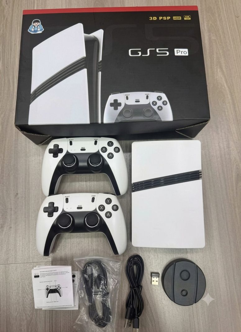 StyleNeste GS5 PRO Retro Gaming Console 64GB Black - Image 3