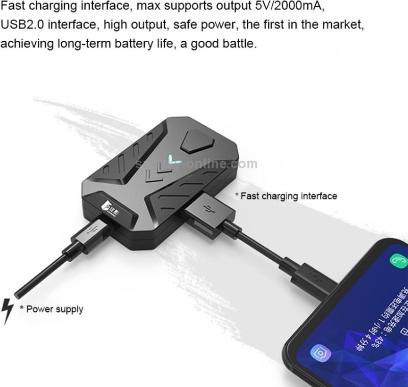 GAMESOUL Gaming Keyboard Mouse Converter Adapter (Black) - Image 4
