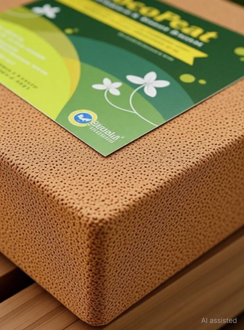 Sushila Agrofert Cocopeat Brick 5kg Garden Mulch - Image 5